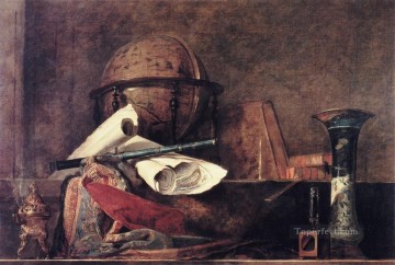 Scie bodegón Jean Baptiste Simeon Chardin Pinturas al óleo
